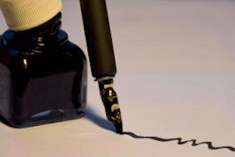 Modern Pointed Pen Script - Lowercase