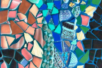 Classical Mosaic With Smalti Glass