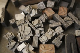 Printmaking in the Maker Lab