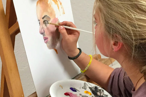 Watercolor Art Camp (Ages 10-16)