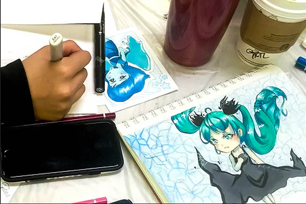 Advanced Manga/Comic Art Camp (Ages 10-16)