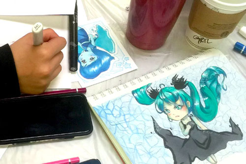 Manga Art Camp (Ages 10-16)