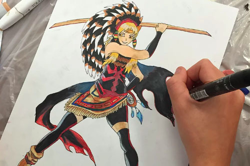 Manga Art Camp (Ages 10-16)