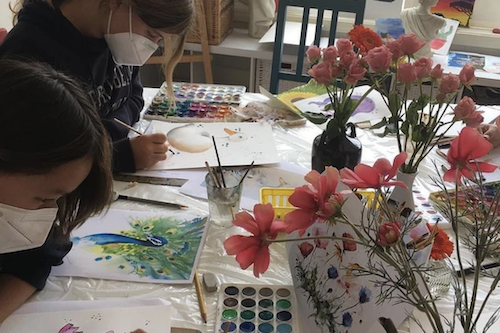 Watercolor 101 Art Camp (Ages 8-14)