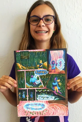 Advanced Manga/Comic Art Camp (Ages 10-16 yrs)