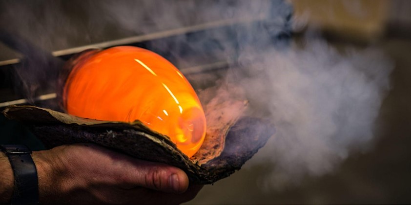 From Furnace to Finished, Blown Glass & Painted Surfaces