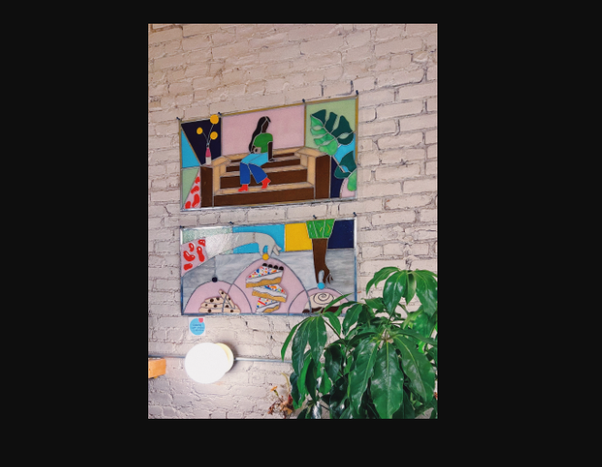 Imagery in Stained Glass for Intermediate Level