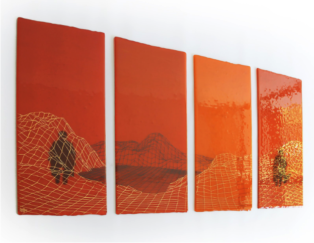 Memory Layers: Generating Images on Glass