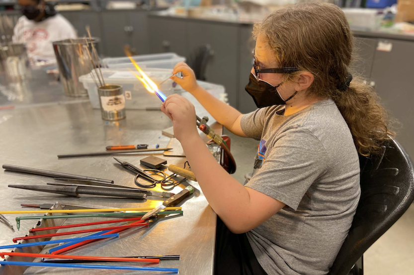 Middle School Camp: Intro to Beadmaking: Flora & Fauna