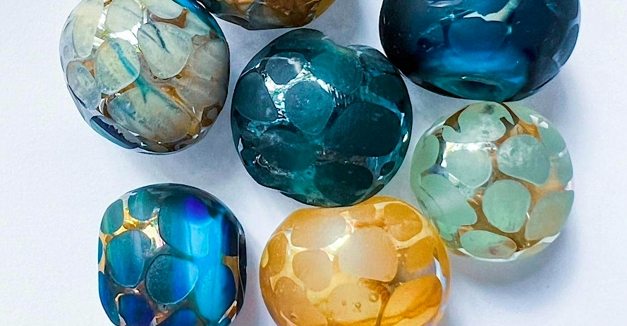 Etched Glass Beads: From Sticker to Sandblaster