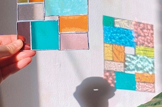 Glassified Mission Kit: Faux Stained Glass Postcard – UrbanGlass