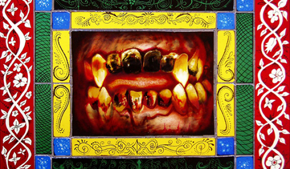 Put it on the Glass: Perverse Stained Glass