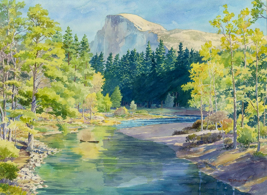 Landscape Painting From Photo Reference Landscape Painting Classes