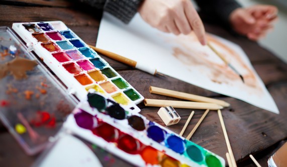 Drawing and Watercolor (Beginner/Intermediate) - Drawing 