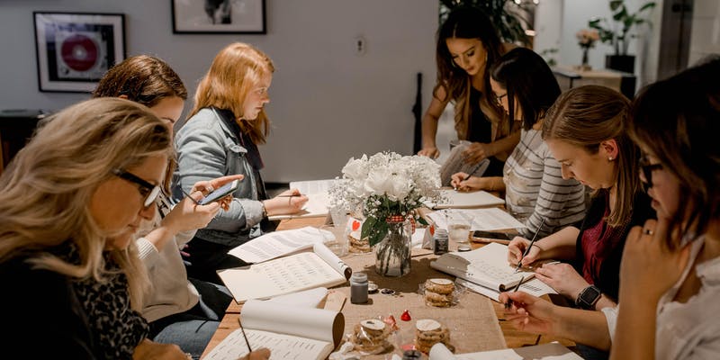 Cookies + Calligraphy: Intro to Modern Calligraphy