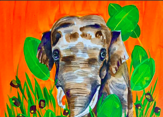 Go Wild! African Animals in Mixed Media