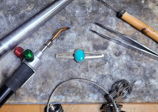 Bezel Ring Making with Silver & Stone