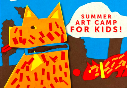 Summer Art Camp For Kids: Busy Paper Crafts & Collage