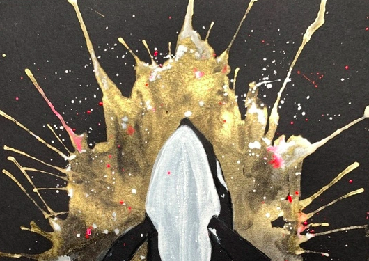 Oceanic Adventures with Acrylics and Mixed Media
