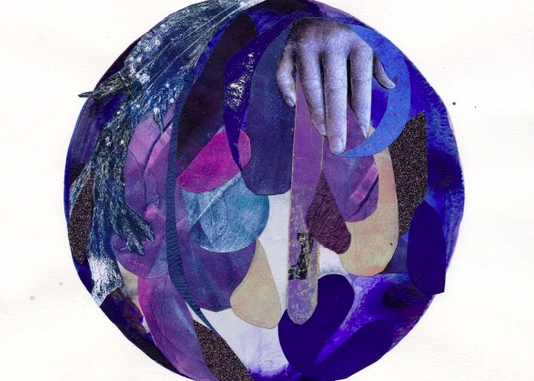 Painted Paper Collage