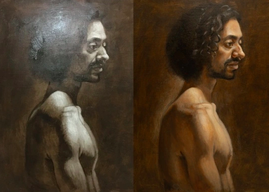 Melanated Skin Portrait Painting Workshop