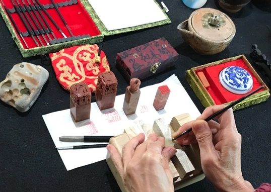 Seal Making for Sumi-e