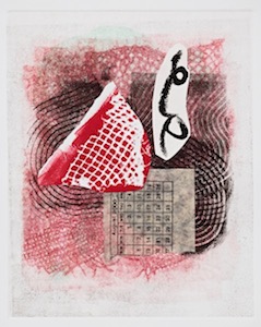 Monotype, Solar Etching and Collage