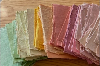 Exploring Papermaking with Recycled Material