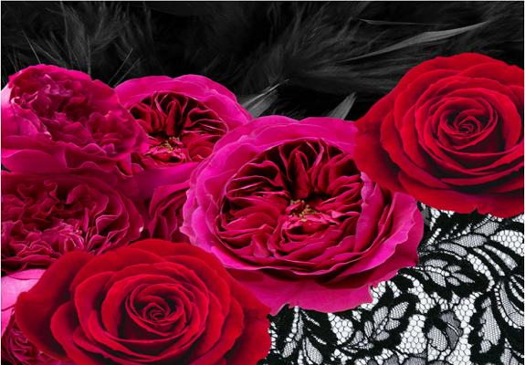 Virtual Floral Art: Venetian Masquerade