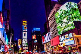 Night Photography: Times Square at Night