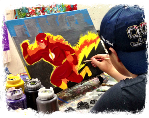 Comics, Cartooning and Manga Art (Ages 7-11)