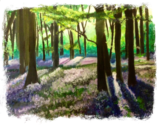 1-Time Beginners Acrylic Painting Workshop - Learn to Paint A Colorful Landscape