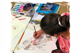 Beginner's Manga & Anime Drawing (Ages 11-14) - Kids Cartooning Classes  Online | CourseHorse - The Art Studio NY
