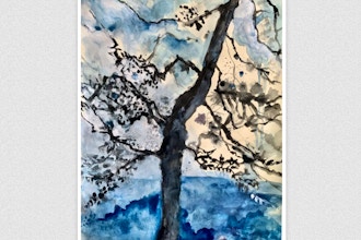 Beginner's Watercolor Painting: How to Paint Tree