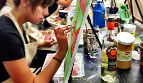 NYC: Paint and Sip - Total Beginners Painting