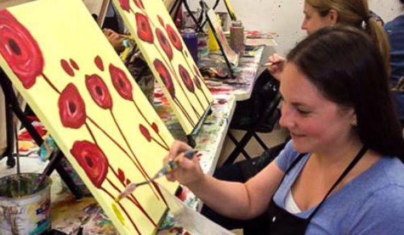 Beginner Painting: Inspiring Painting from the Heart