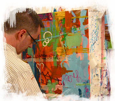 Abstract Acrylic Painting Class: Color, Texture and Self-Expression