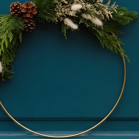 Golden Ring Wreaths