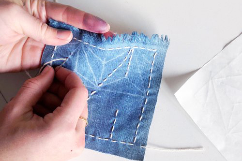 Sashiko Mending