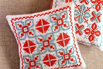 Counted Cross Stitch Pin Cushion Workshop