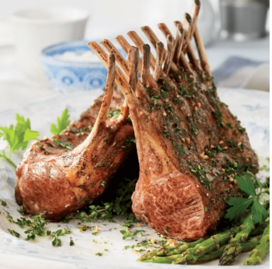 Rack of Lamb: Italian Market Style