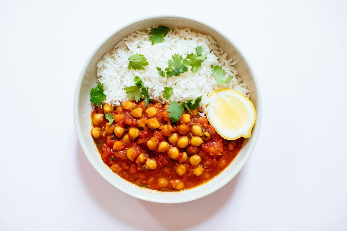 Indian Curry + Homemade Naan