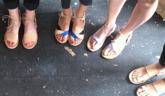 Rachel Sees Snail Shoes Sandal Making Workshop