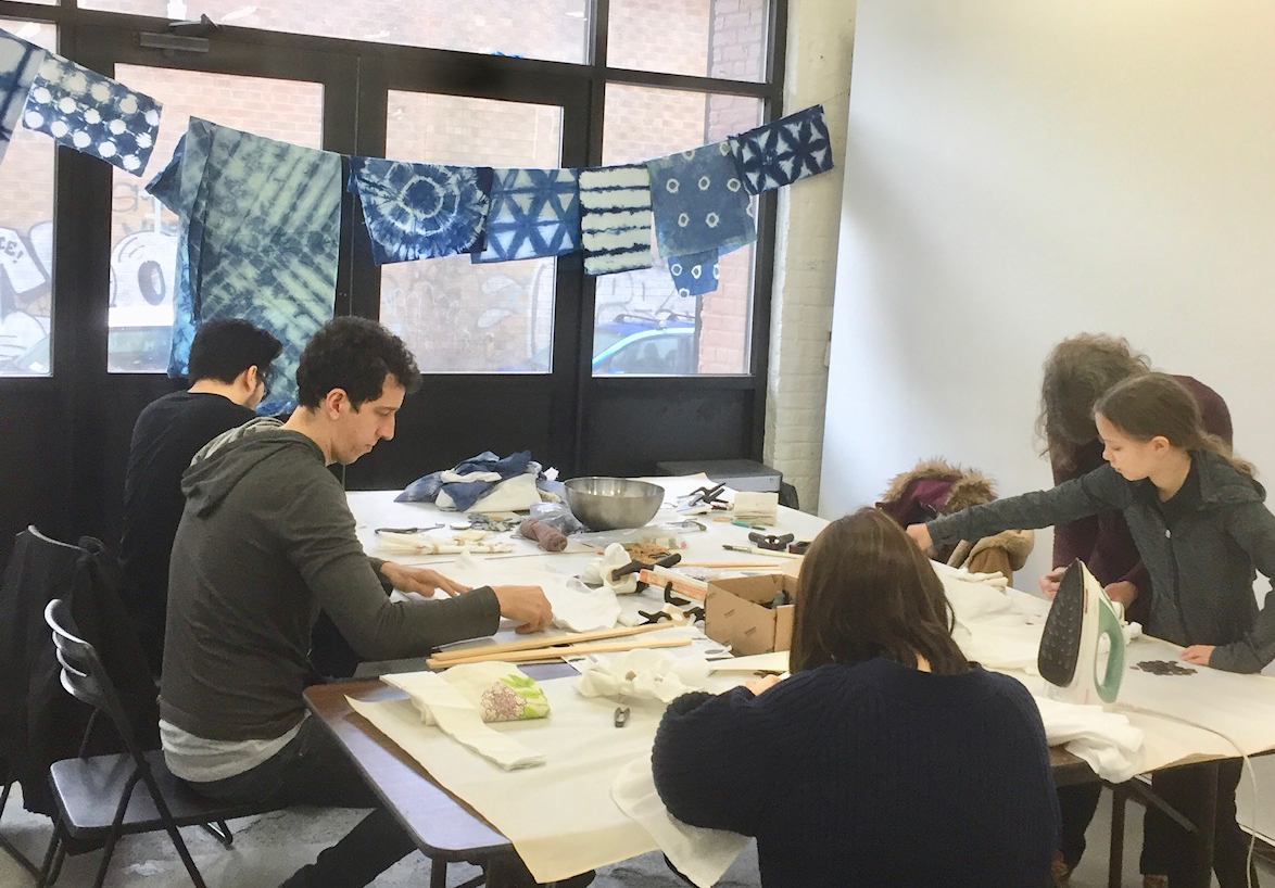 Shibori Indigo Dye