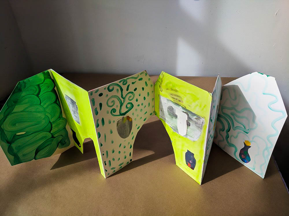 Accordion Book Collage