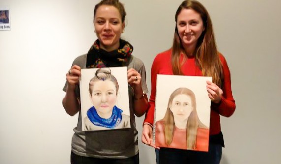 Watercolor Portrait Painting