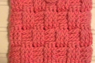 Crocheted IPad Cozy