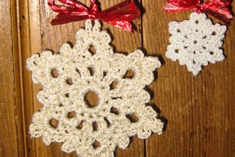 Crocheted Christmas Snowflakes