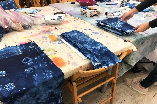 After Workshop: Indigo Dyeing