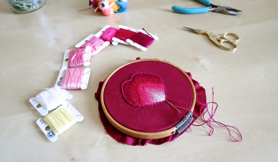 After Workshop: Embroidery
